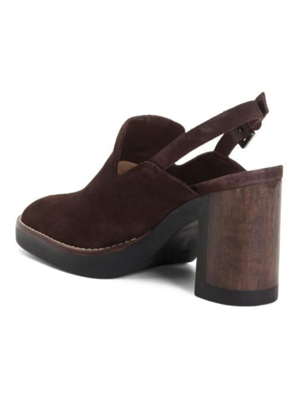 BERNARDO Made In Brazil Suede Neza Slingback Platform Pumps - Picture 2 of 3